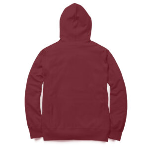 maroon hoodie