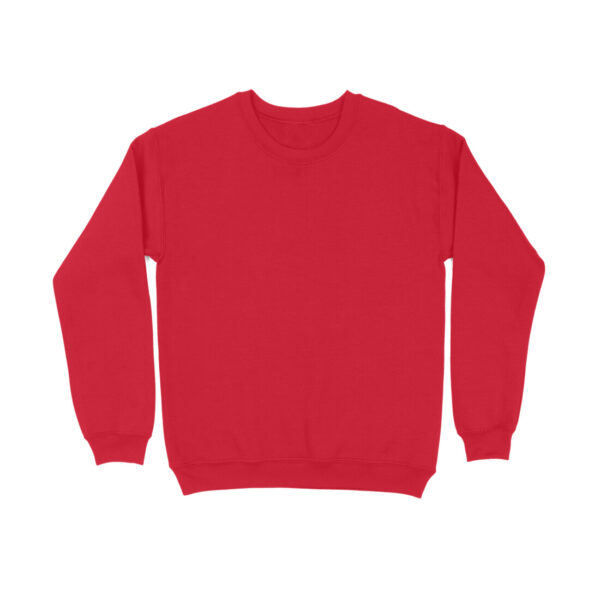 Cozy Comfort Sweatshirt Red colour